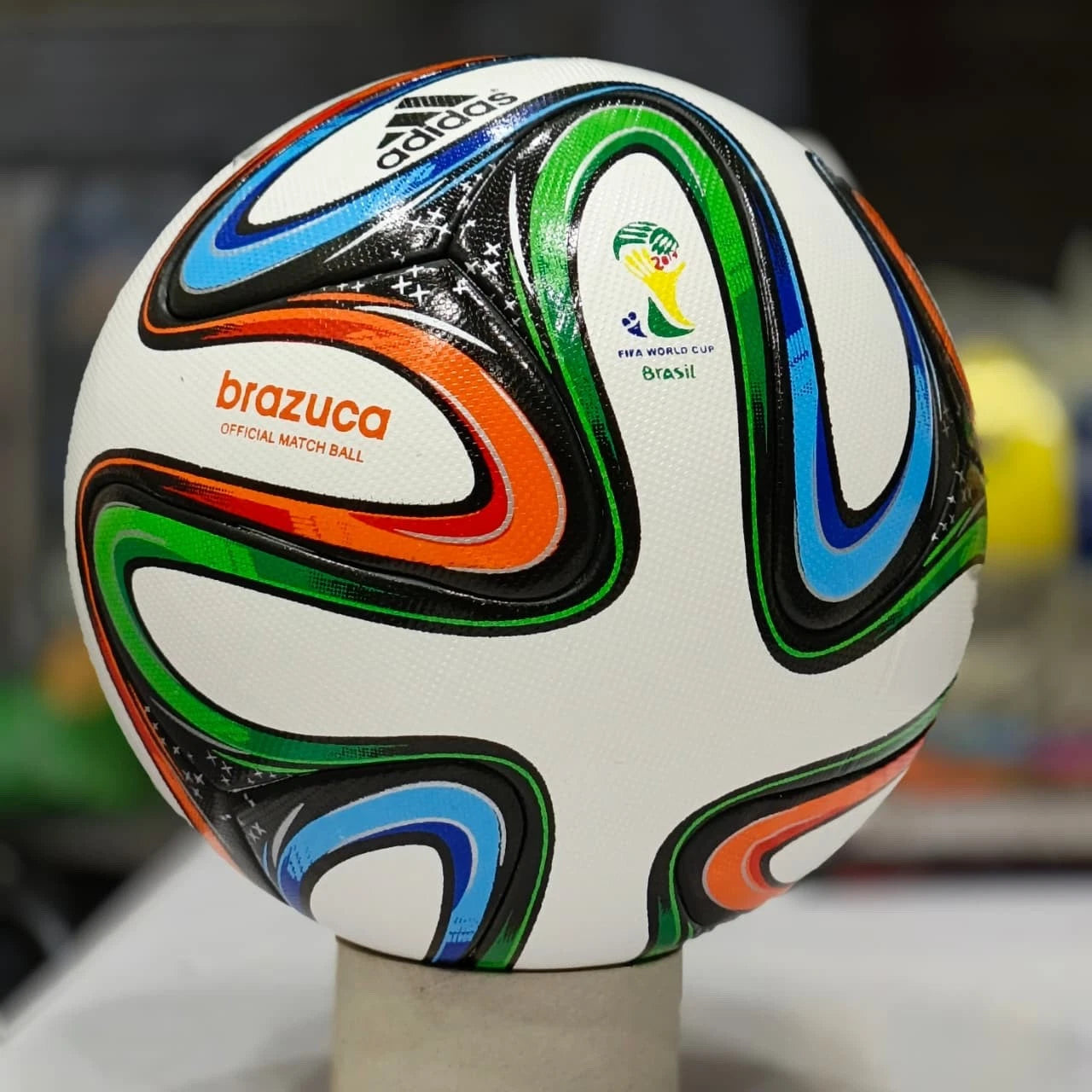 Brazuca World Cup 2014 Brazil FIFA Official Match Ball Soccer Size 5