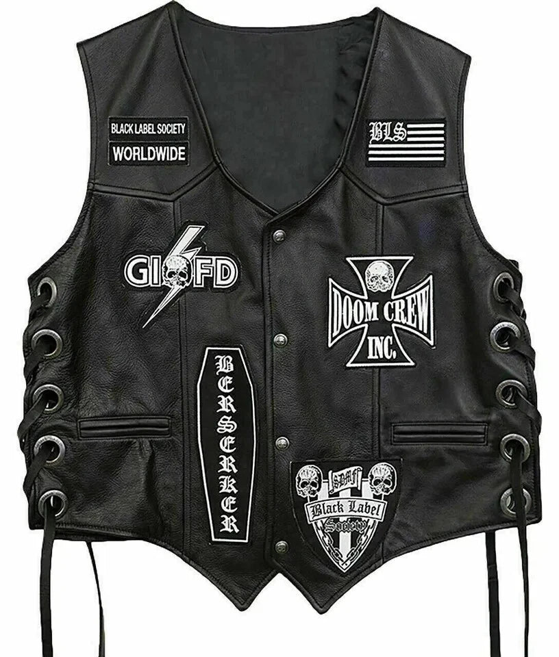 Men's HD Club's Vest Premium Bike Racers Apparel Fully Handmade