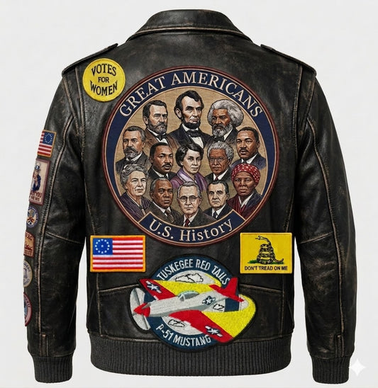 The Heritage Aviator: A nod to both the classic flight jacket aesthetic and the historical legacy it carries.