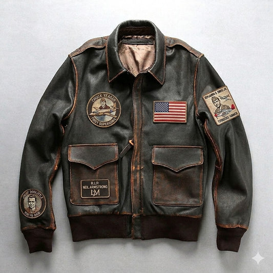 The "Legend" Collection The Aviator’s Chronicle  Legacy of the Skies  The Heritage Flight Jacket