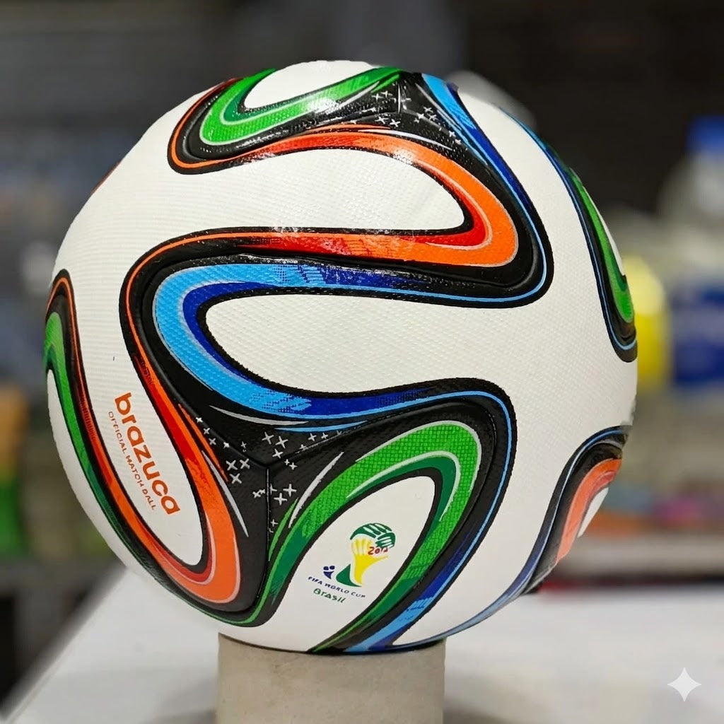 Brazuca World Cup 2014 Brazil FIFA Official Match Ball Soccer Size 5